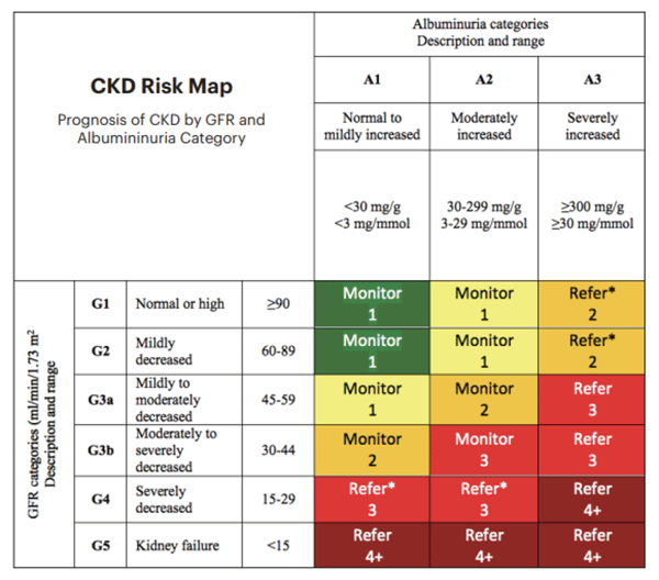 CKD Heat Map