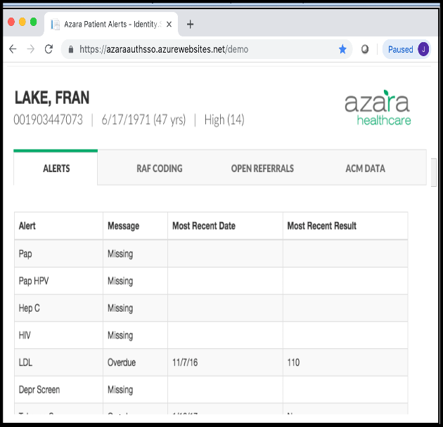 DRVS Data in Your EHR Workflow | Azara Healthcare
