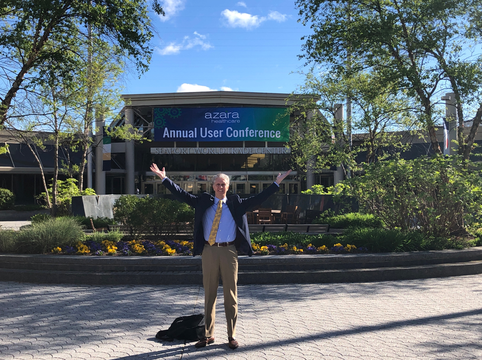 Greg Augustine Pictured at the Azara Healthcare Annual User Conference