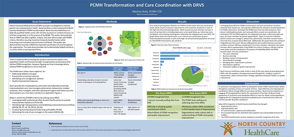 PCMH Transformation and Care Coordination with DRVS
