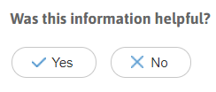 Was this information helpful?