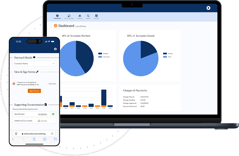 Advocatia Screen